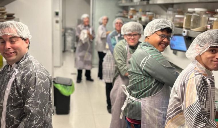 El restaurante es un espacio de inclusión y desarrollo. 