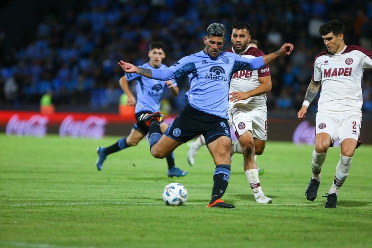 FOTO: Belgrano fue solo empeño, Lanús tuvo un goleador