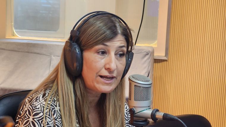 FOTO: Paula Moreno, presidenta del Foro de Periodismo Argentino (FOPEA).