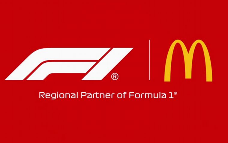 FOTO: McDonald’s es el nuevo patrocinador regional de la  Fórmula 1 en América Latina