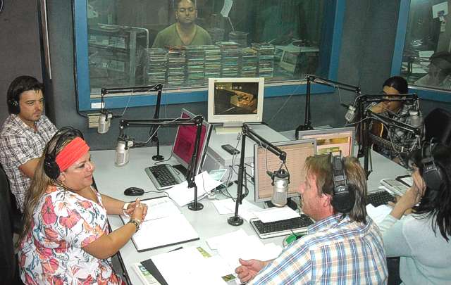 Claudia Pirán en Carrusel del domingo.