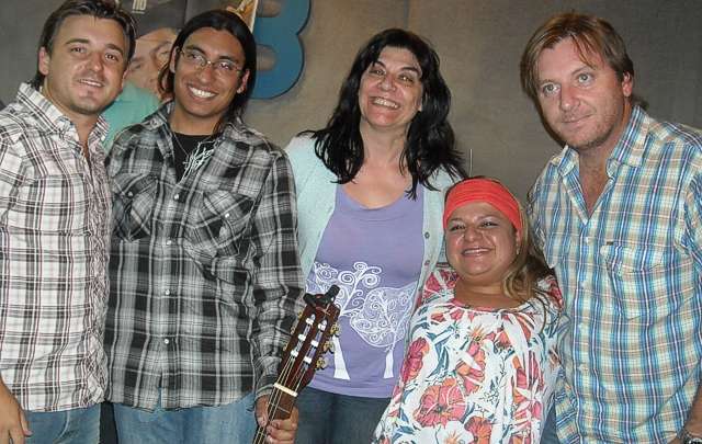 Claudia Pirán en Carrusel del domingo.