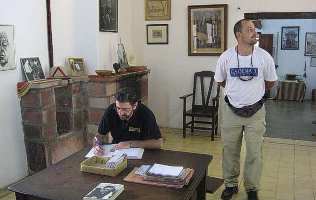 La casa de don Atahualpa Yupanqui, en el Cerro Colorado.