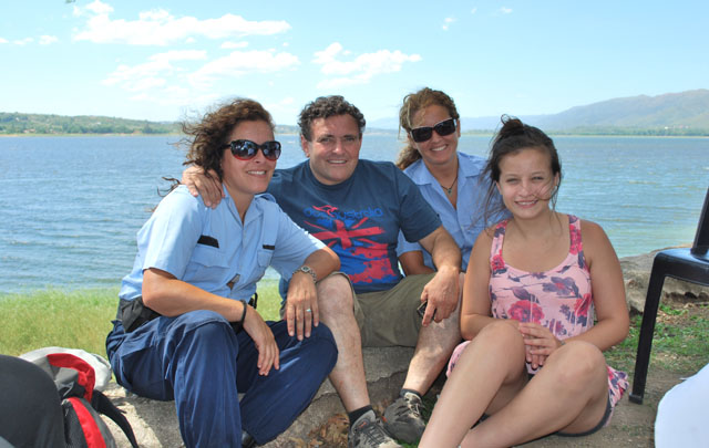 Backstage del video clip de Damián Córdoba