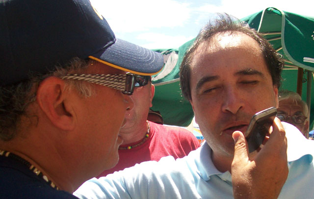 Más de un centenar de personas se reunieron en el puesto Barranca 77, en Camboriú.