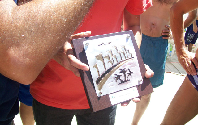 Más de un centenar de personas se reunieron en el puesto Barranca 77, en Camboriú.