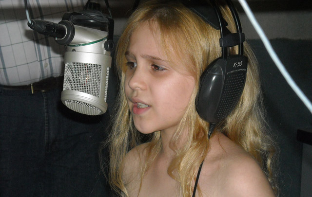 La pequeña Lisette comenzó a estudiar música a los dos años y medio.