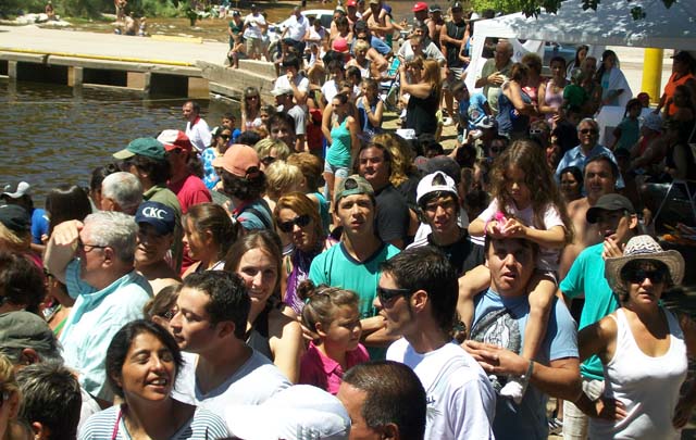 FOTO: Torneo de gamones en el Balneario Los Cedros