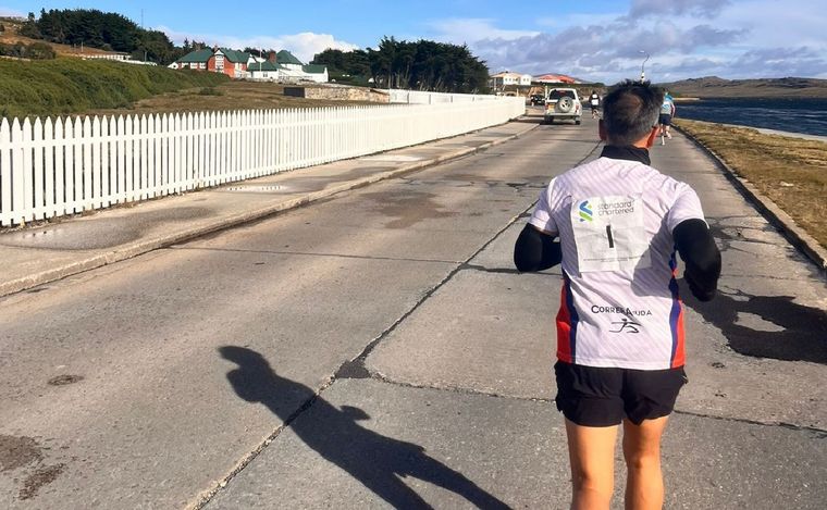 La Stanley Marathon de Islas Malvinas.