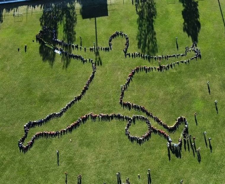 En Río Tercero recrearon la ataja del 
