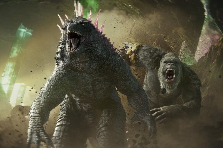 FOTO: Godzilla y Kong prometen llenar las salas de cine.