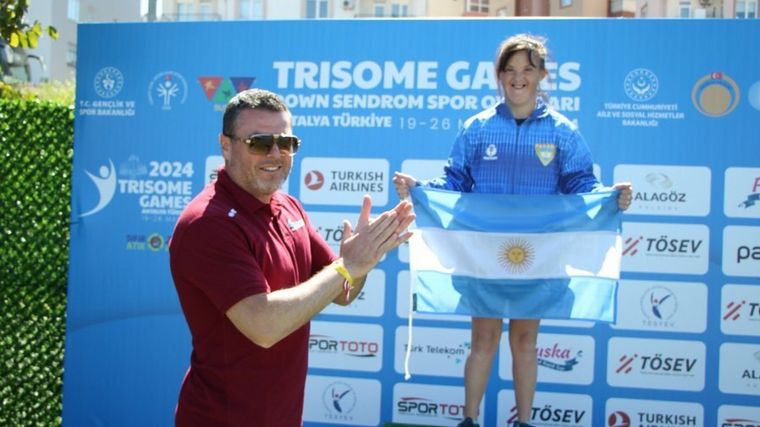 Los atletas cordobeses en los Trisome Games