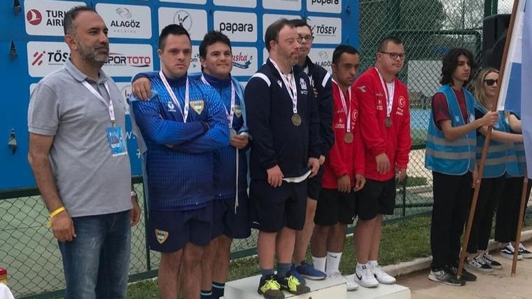 Nicolás Arguello en los Trisome Games