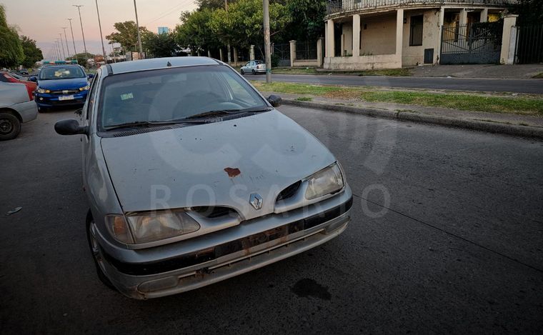 FOTO: El auto utilizado para amenazar a Di María.