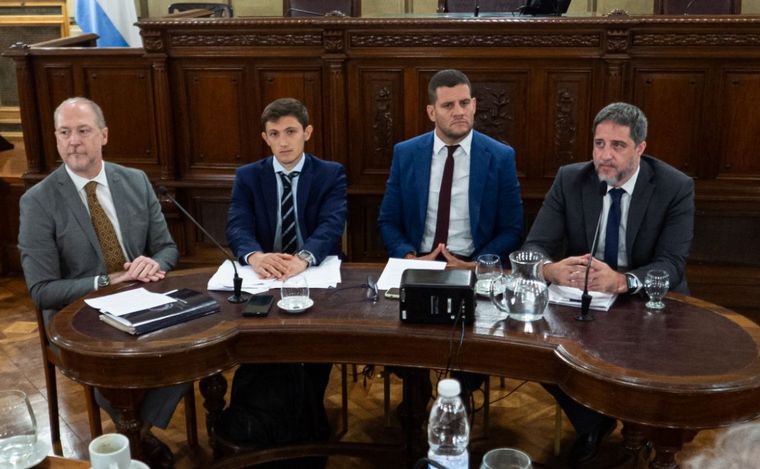 Matías Edery declaró este martes en la Legislatura de Santa Fe.