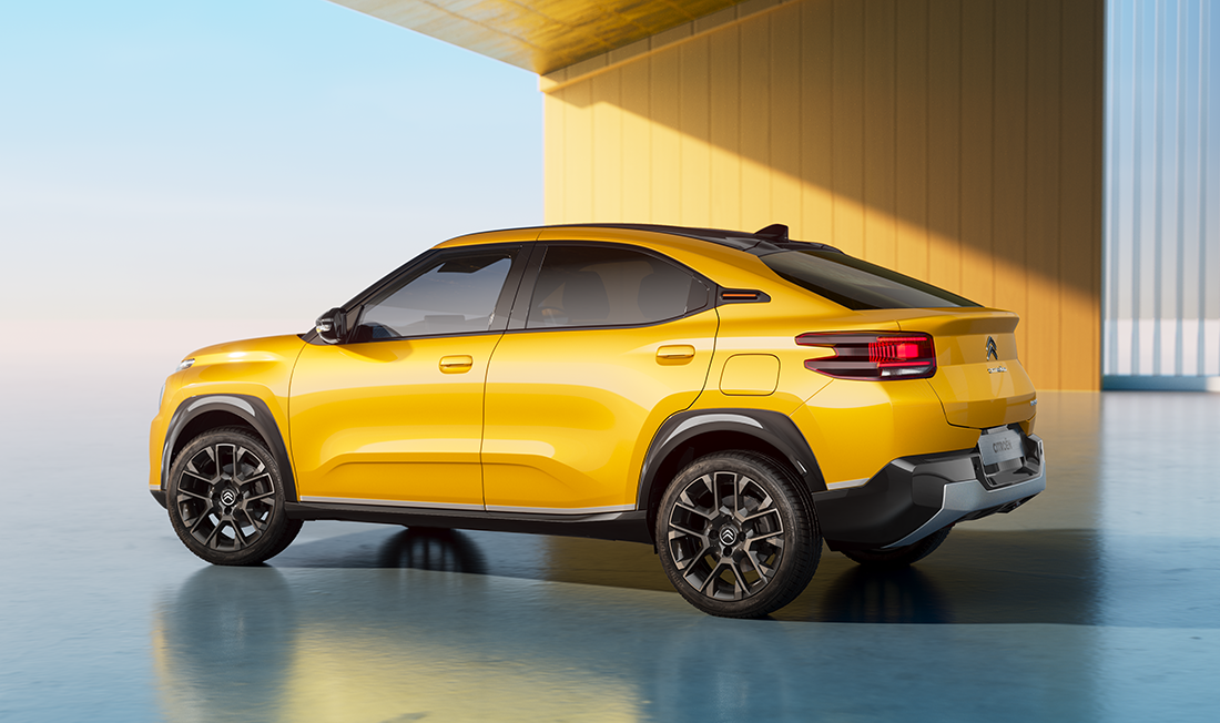 Citroën presentó BASALT VISION, el SUV coupé lleno de audacia y confort