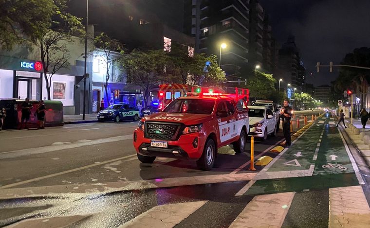 Incendio fatal en Nueva Córdoba. (Foto: Emanuel Manitta/Cadena 3)