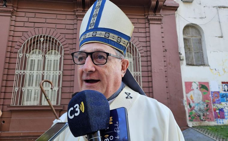 Monseñor Eduardo Eliseo Martín, arzobispo de Rosario.