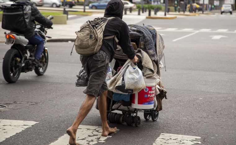 La UCA aseguró que aumentó el porcentaje de pobres en el país. 