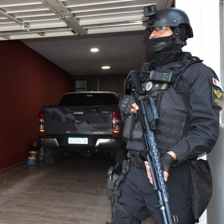 Operativo antidroga contra una banda narco peruana-cordobesa. (FPA)