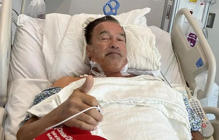 Schwarzenegger ahora tiene un marcapasos.