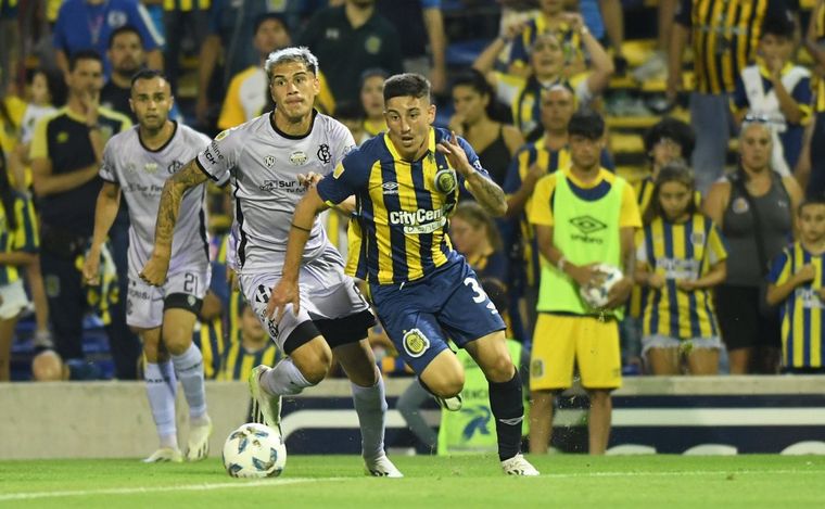 Rosario Central vs. Barracas Central. Fecha 12. Copa de la Liga 2024. 