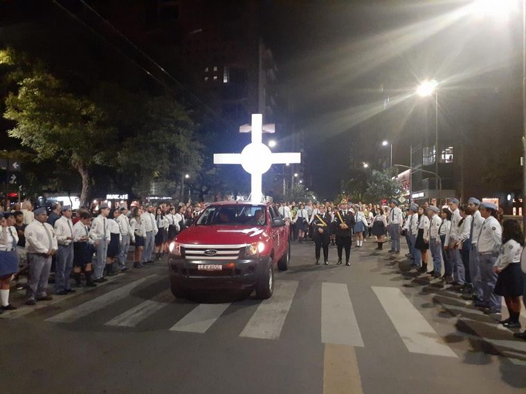 FOTO: La procesión se desarrolló por las calles de la capital cordobesa. 