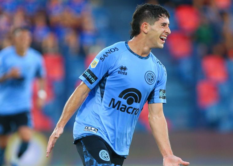 FOTO: Belgrano le renovó el contrato a Ulises Sánchez hasta el 2027