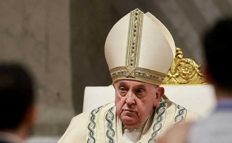 El Papa, este sábado en San Pedro. (Foto:Reuters)