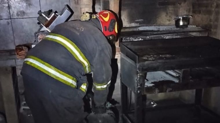 Incendio en una Rotisería en barrio Avellaneda