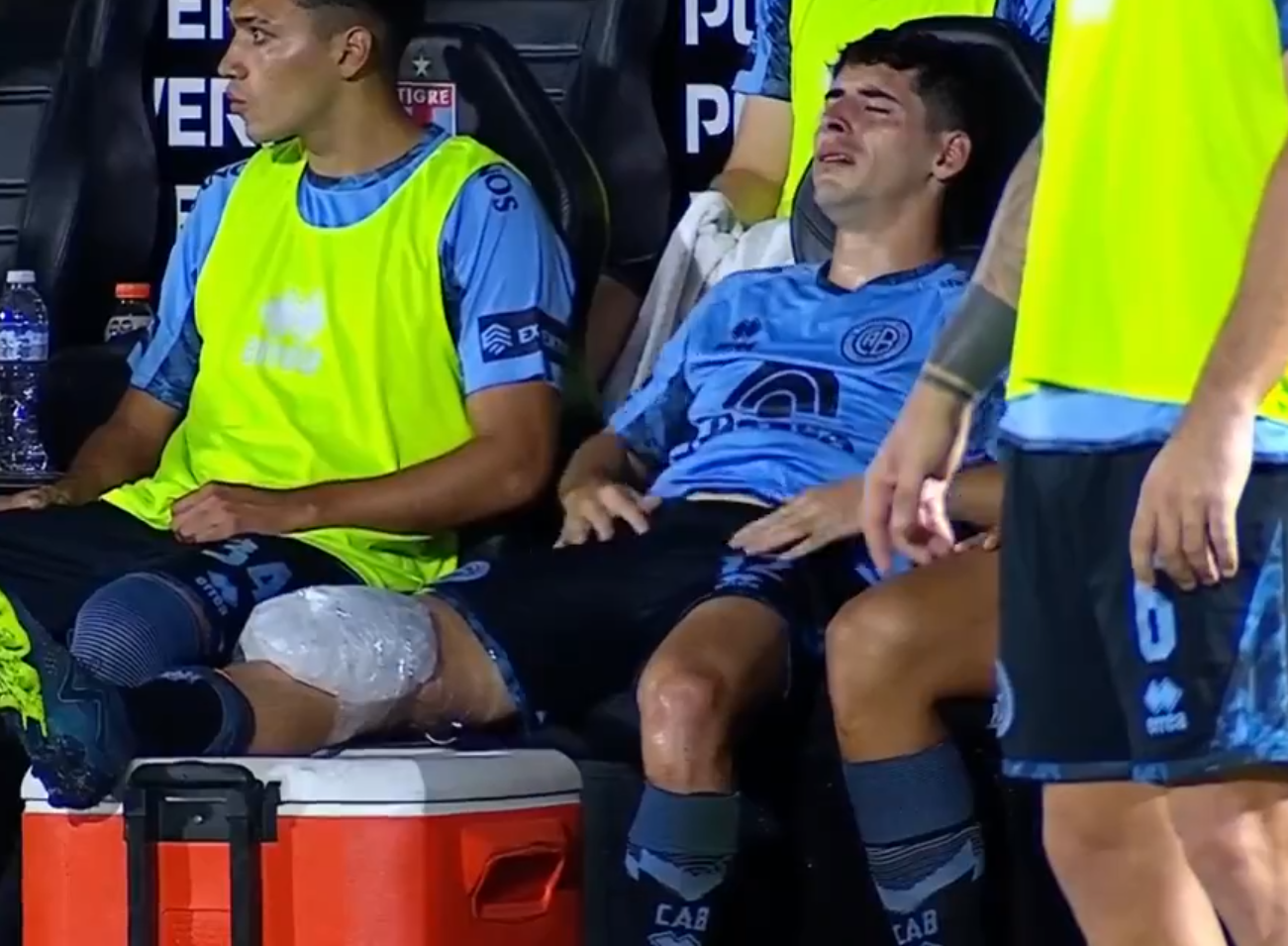 FOTO: Preocupación en el fútbol argentino por la cantidad de lesiones ligamentarias