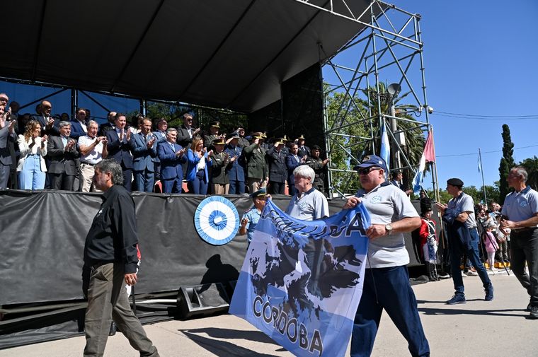 Córdoba homenajeó a los héroes de Malvinas.