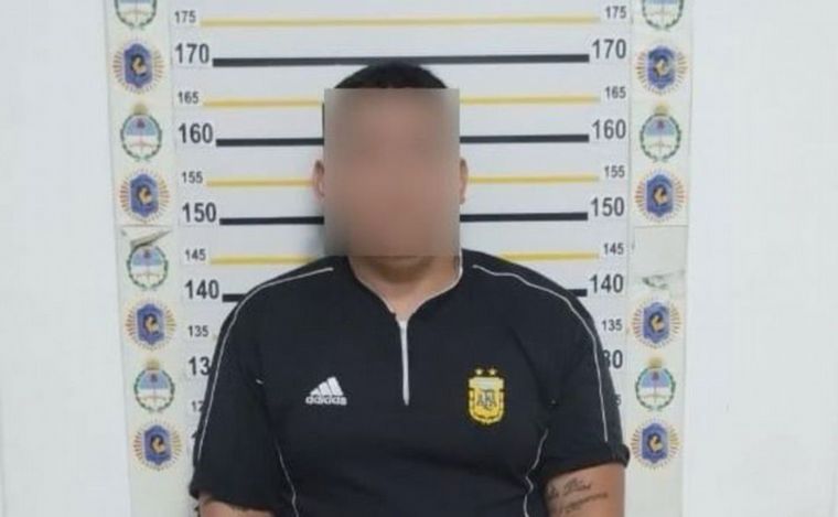 Uno de los detenidos por amenazar a la familia de Ángel Di María.