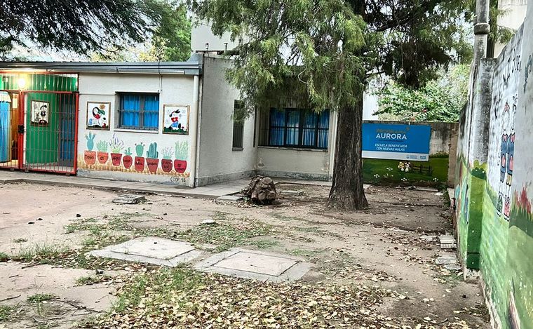 El jardín 9 de Julio sufrió este mes el robo de aires acondicionados. (Foto: archivo)