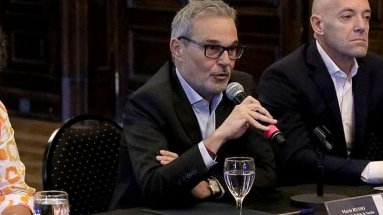 Mario Russo, ministro de Salud