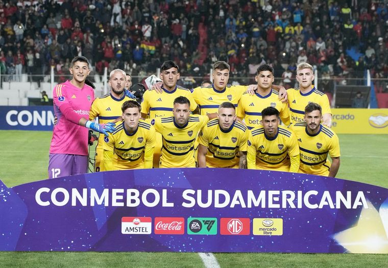 FOTO: Boca debutó en Sudamericana ante Nacional de Potosí