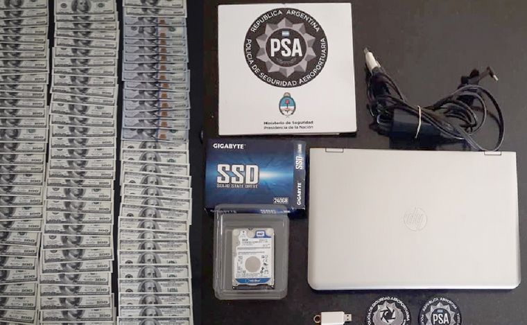 Los bienes incautados por la PSA.