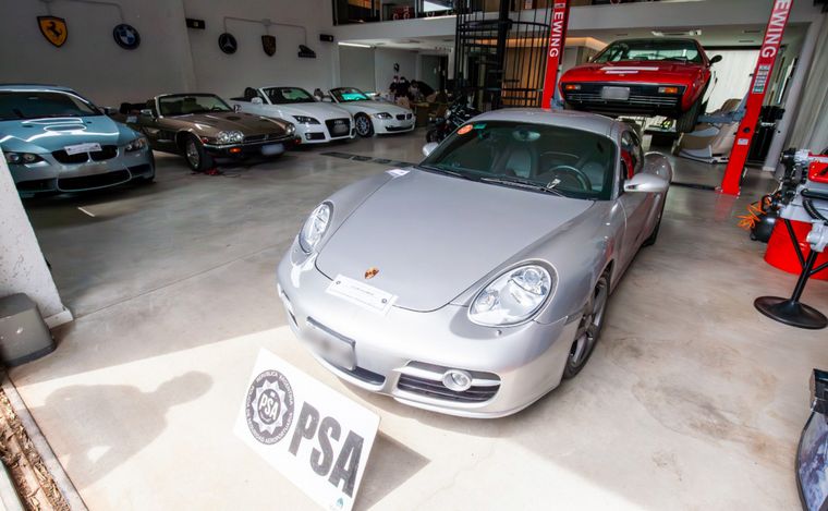 Los bienes incautados por la PSA.