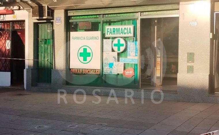 Balearon el frente de un local comercial en la zona sur de Rosario.