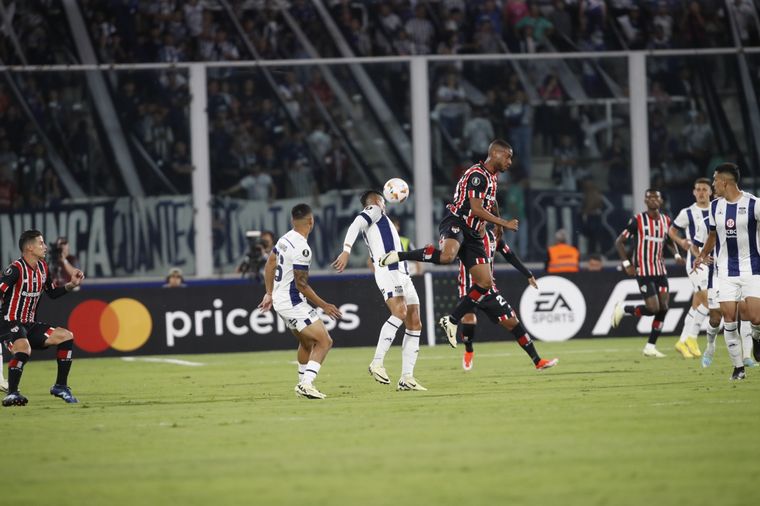 Talleres, en un duelo exigente ante San Pablo de Brasil.