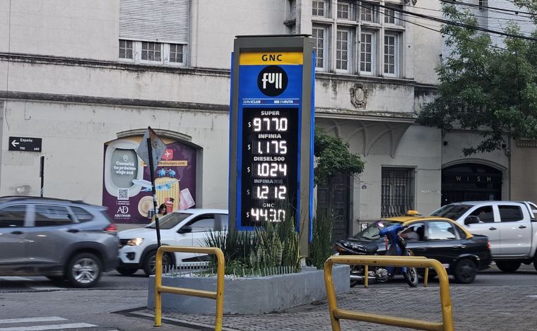 El nuevo cuadro tarifario de YPF.