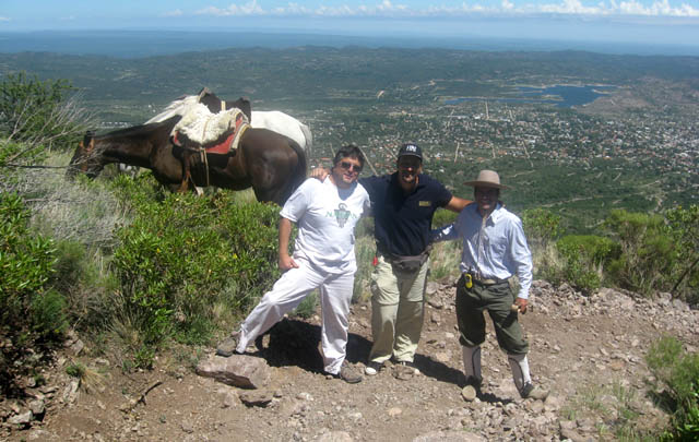 FOTO: Se ubica frente al cerro Uritorco y desde allí se pueden ver Punilla y las salinas.