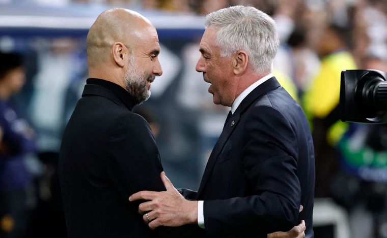 Real Madrid y Manchester City se enfrentan en el Bernabéu.