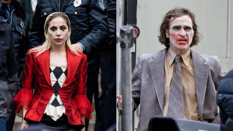 FOTO: Lady Gaga y Joaquin Phoenix, una pareja explosiva.