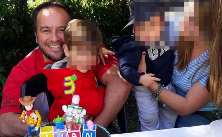 FOTO: Gustavo Fernández, asesinado frente a su hijo de 5 años en Monte Grande.