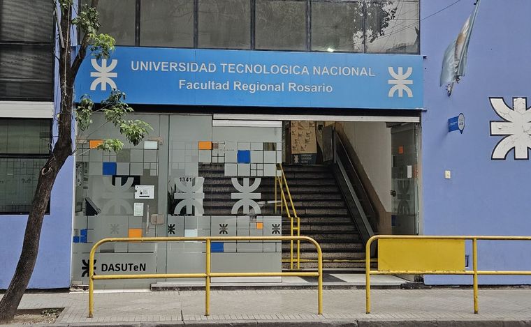 FOTO: La UTN de Rosario atraviesa problemas económicos.