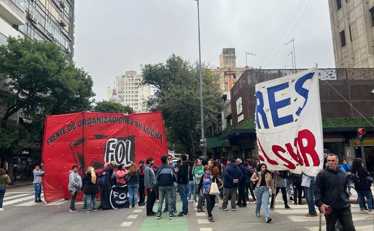 Protestas en Córdoba. (Foto: Daniel Cáceres/Cadena 3)