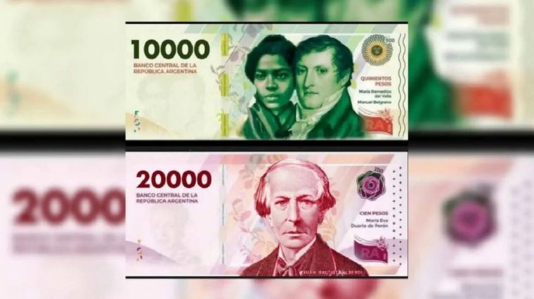 FOTO: Con estos nuevos billetes, buscarán simplificar el uso de efectivo en transacciones.