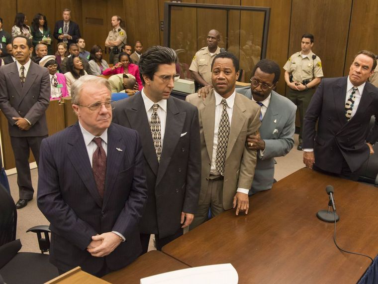Cuba Gooding JR. protagoniza la serie sobre O.J. Simpson.