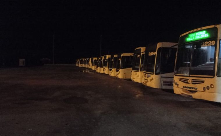 Asambleas en el transporte interurbano en Córdoba.